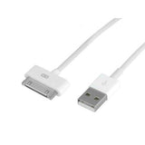 Apple 1M 30 Pin USB A Cable White - MA591ZM/C