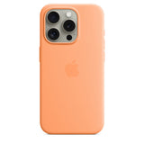 Apple Silicone Case with MagSafe for iPhone 15 Pro 6.1" Orange Sorbet A3125 - MT1H3ZM/A