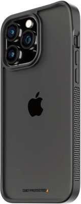 Panzer Glass Military Grade Standard Clear Case for iPhone 15 Pro Max 6.7" Black Edition - 1179