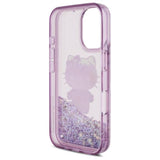 Hello Kitty Liquid Glitter 50th Anniversary Party Case for iPhone 16 6.1" Purple - HKHCP16SL50PPU