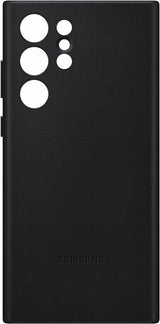 Samsung Galaxy S22 Ultra Leather Cover Black - EF-VS908LBEGWW