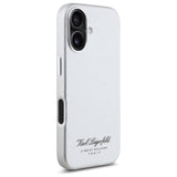 Karl Lagerfeld Hotel RSG Case for iPhone 16 6.1" Grey - KLHCP16SPGWCMKHG