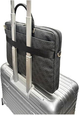 Guess 4G Round Classic Logo Stripes Bag for 16" Laptop Black - GUCB166PG4S4RK