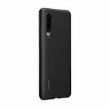 Genuine Huawei P30 PU Protective Case Back Cover Black 51992992