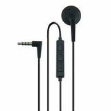 U Unique Black Mono Headset Headphone with Volume Control UUOOMONOVC01