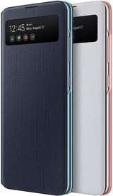 Samsung Galaxy A71 S View Wallet Cover White - EF-EA715PWEGEU