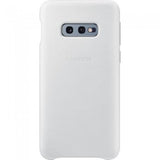 Samsung Galaxy S10e Leather Cover White - EF-VG970LWEGWW