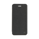 Xqisit Black Adour Flap Case Cover for iPhone 6 7 8 SE 2020 26469