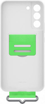 Samsung Galaxy S22 Plus Silicone Cover with Strap White - EF-GS906TWEGWW
