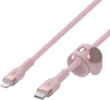 Belkin Boost Charge 1M USB C to Lightning Cable Pink - CAA011btMPK