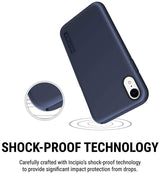 Incipio Dual Pro case for iphone XR Midnight Blue - IPH-1748-MDNT