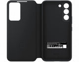 Samsung Galaxy S22 Clear View Cover Black - EF-ZS901CBEGEW