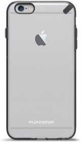 Puregear Slim Shell Case for iPhone 6 6S Plus 5.5" Clear Black 60803PG