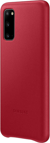Samsung Galaxy S20 Leather Cover Red - EF-VG980LREGEU