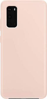 Xqisit Silicone Case for Samsung Galaxy S20 6.2" Nude Pink Soft Touch Case