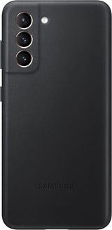 Samsung Galaxy S21 Leather Cover Black - EF-VG991LBEGWW