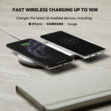 Belkin 15W Qi Dual Wireless Charging Pad with UK Plug White - WIZ008myWH
