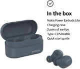 Nokia Power Earbuds Lite Wireless Headphones Fjord - BH-405