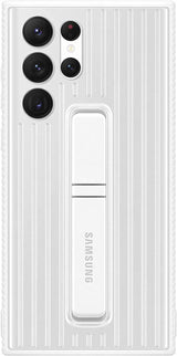 Samsung Galaxy S22 Ultra Protective Standing Cover White/Green - EF-RS908CWEGWW