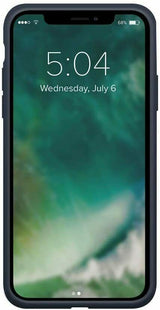 XQISIT Silicone Case for iPhone 12 Mini 5.4" Blue Soft Touch Cover