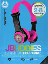 Jlab Jbuddies Folding Kids Headphones JK2 Pink - B00KTCMJKI