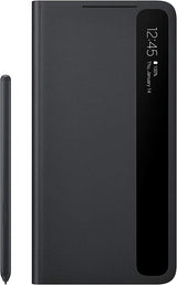 Samsung Galaxy S21 Ultra Smart Clear View Black Cover with S Pen