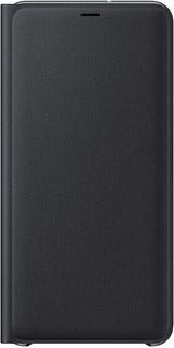 Samsung Black Folio Wallet Cover Case for Galaxy A7 2018 EF-WA750PBEG