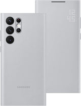 Samsung Galaxy S22 Ultra Smart Led View Cover Grey - EF-NS908PJEGEW