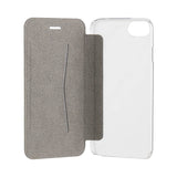 Xqisit Black Adour Flap Case Cover for iPhone 6 7 8 SE 2020 26469