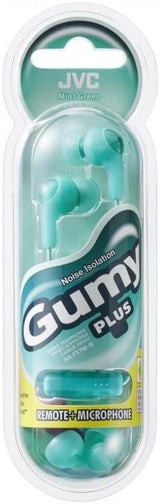 JVC Gumy Plus Mint Green Headset - HA-FX7M-G-E