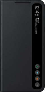 Samsung Galaxy S21 FE Smart Clear View Cover Black - EF-ZG990CBEGEW