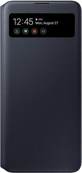 Samsung Galaxy A71 S View Wallet Cover Black - EF-EA715PBEGEU