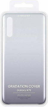 Samsung A70 Hard Protective Black Gradation Case Cover EF-AA705CBEG