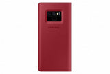 Samsung Original Leather Wallet Cover Case for Galaxy Note 9 - Red