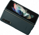 Samsung Galaxy Z Fold 3 Silicone Cover Green - EF-PF926TGEGWW