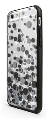 X-Doria Scene Plus 3D Case Cover for iPhone 6 6S Black Bubbles XD428484