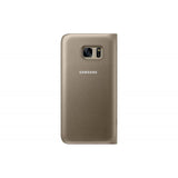 Samsung Galaxy S7 LED View Cover Gold - EF-NG930PFEGWW