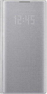 Samsung Original Galaxy Note 10 LED View Cover Case - Silver