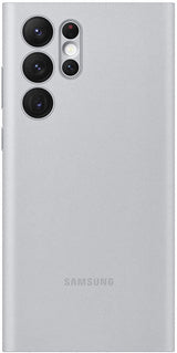 Samsung Galaxy S22 Ultra Smart Led View Cover Grey - EF-NS908PJEGEW
