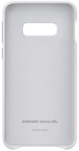Samsung Galaxy S10e Leather Cover White - EF-VG970LWEGWW