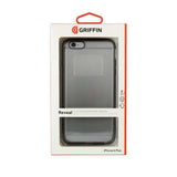 Griffin Reveal Case Back Cover Apple iPhone 6 6S Plus 5.5" Black Clear GB40