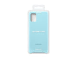 Samsung Galaxy A71 Silicone Cover Blue - EF-PA715TLEGEU