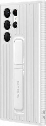 Samsung Galaxy S22 Ultra Protective Standing Cover White/Green - EF-RS908CWEGWW