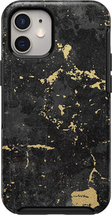 Outterbox Symmetry Case For Iphone 12 Mini 5.4" Black/Gold - B08D6XR3V5