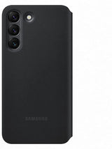 Samsung Galaxy S22 Clear View Cover Black - EF-ZS901CBEGEW