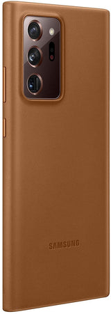 Samsung Galaxy Note 20 Leather Cover Brown - EF-VN980LAEGEU