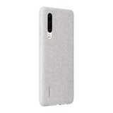 Genuine Huawei P30 PU Protective Case Back Cover Grey 51992994
