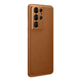 Samsung Galaxy S21 Ultra Leather Cover Brown - EF-VG998LAEGWW