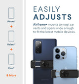 Kenu Airframe+ Car Mount Black - AF2-KK-NA