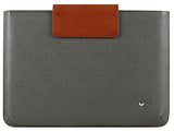 Mozo Saffiano Sleeve for Surface Laptop 13.5" Steel Grey LGRSSLVSAF